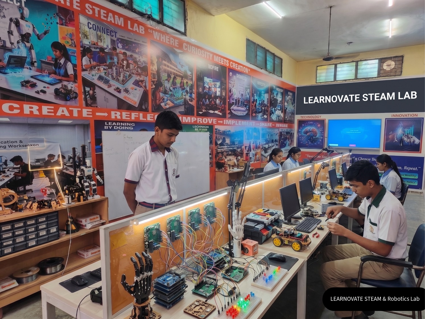 LEARNOVATE Central STEAM & Robotics Lab