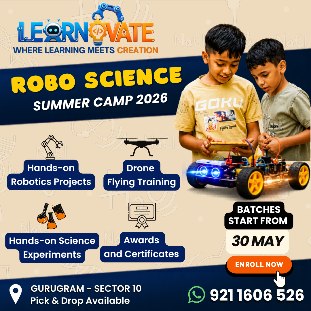 Science and robotics summer camp  2026